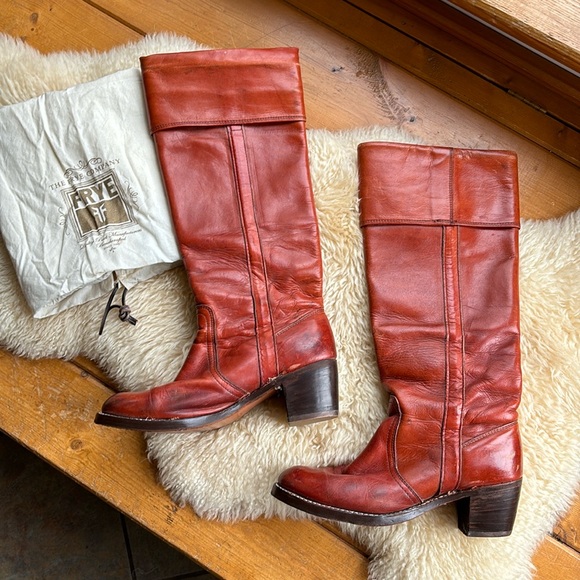 Vintage (70’s?) FRYE Campus Boots - Picture 2 of 14